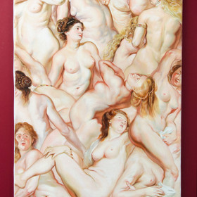 Peinture : The Rubens women compilation - Oil on Canvas - 40 x 55 cm