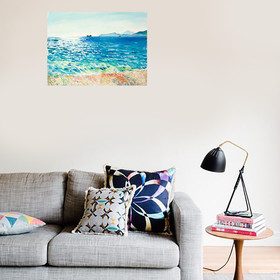 Peinture : Antalya seascape - Oil on Canvas/ cardboard - 40 x 30 cm