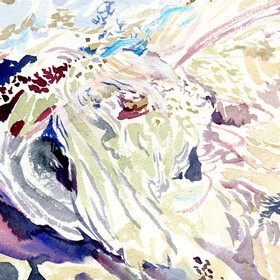 Peinture : Venetian Coast - Watercolor on paper - 24 x 34 cm